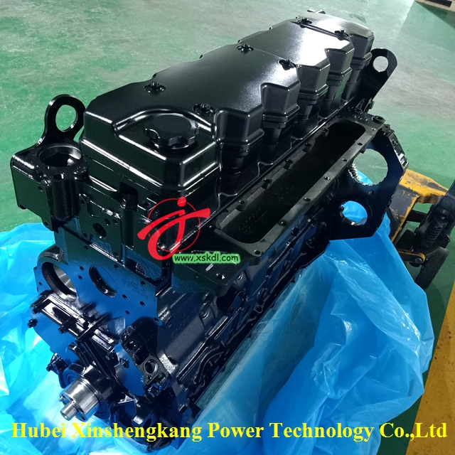 Remanufactured Komatsu 6D107E-1 Long Block