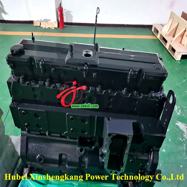 Remanufactured Komatsu 6D114E-3 Long Block