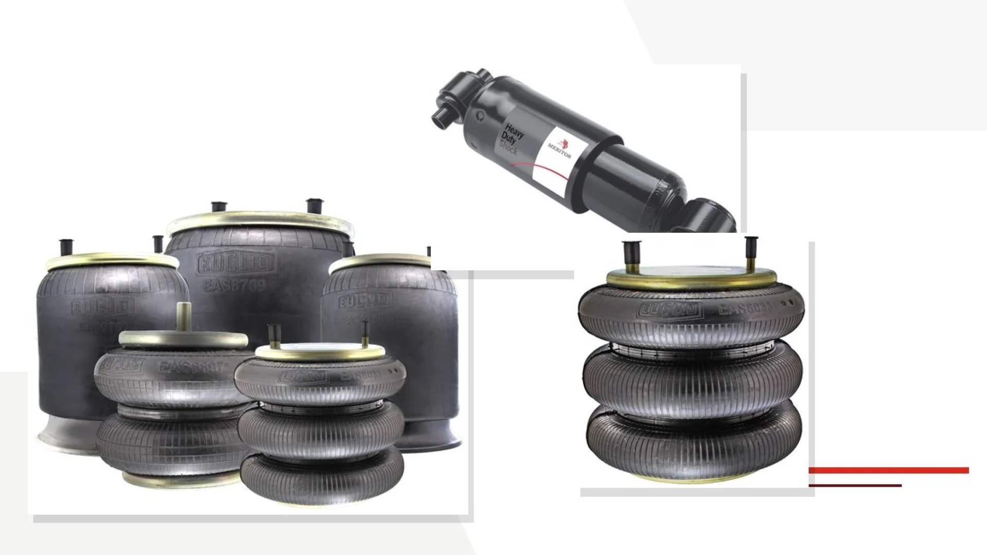 Why Fleets Should Service Truck Air Springs And Shock Absorbers Together